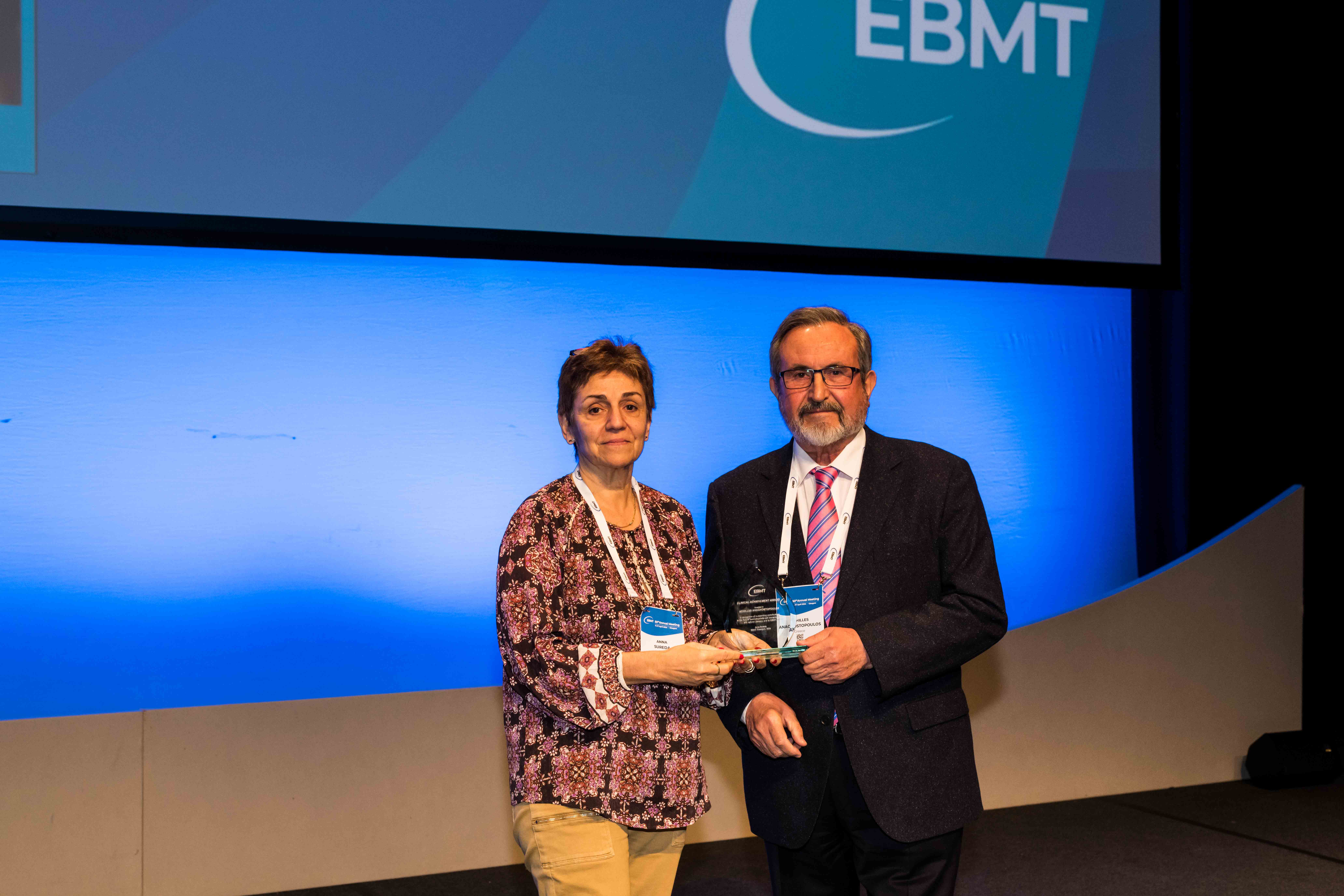 EBMT 2024 Clinical Achievement Award Achilles Anagnostopoulos