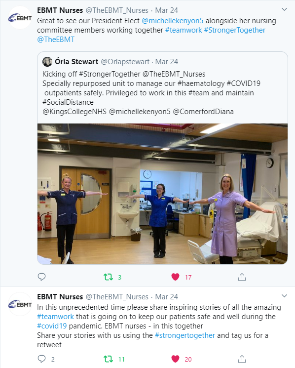 EBMT Nurses Group @TheEBMT_Nurses