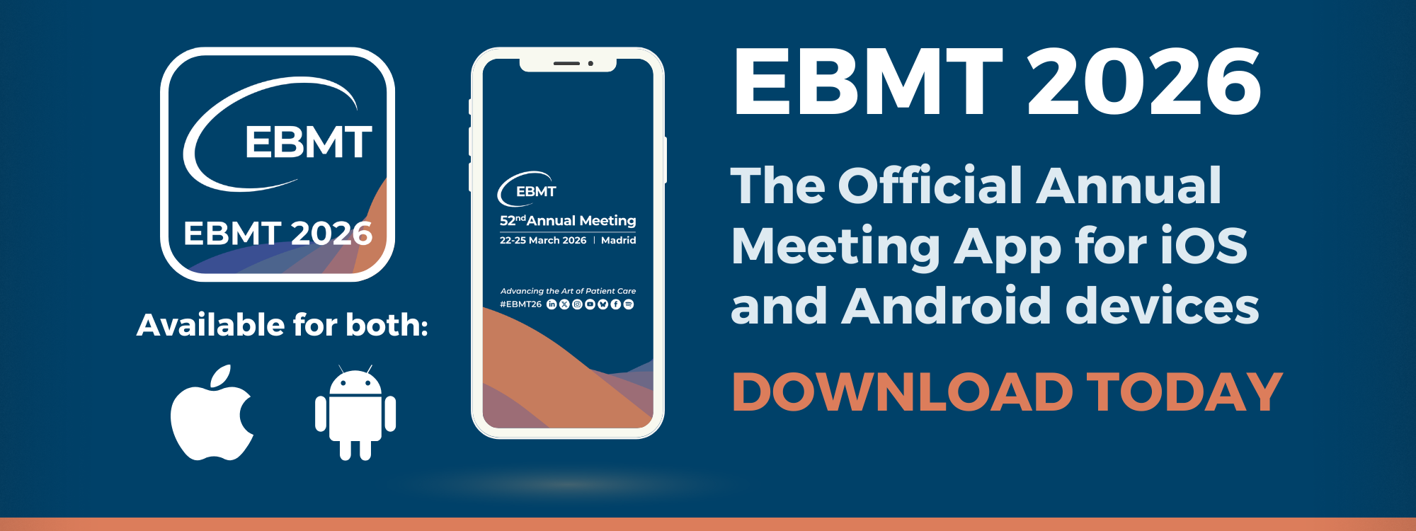 EBMT 2026 Official Meeting App