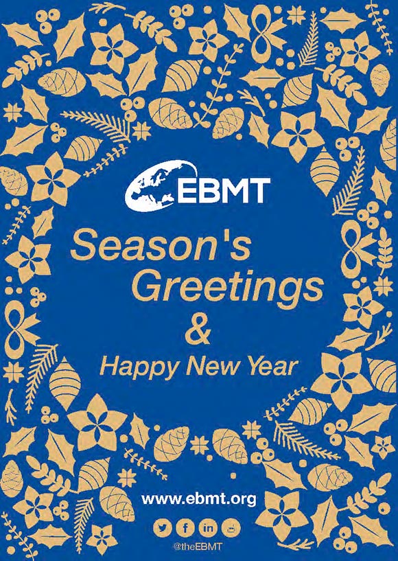 EBMT 2019 xmas card