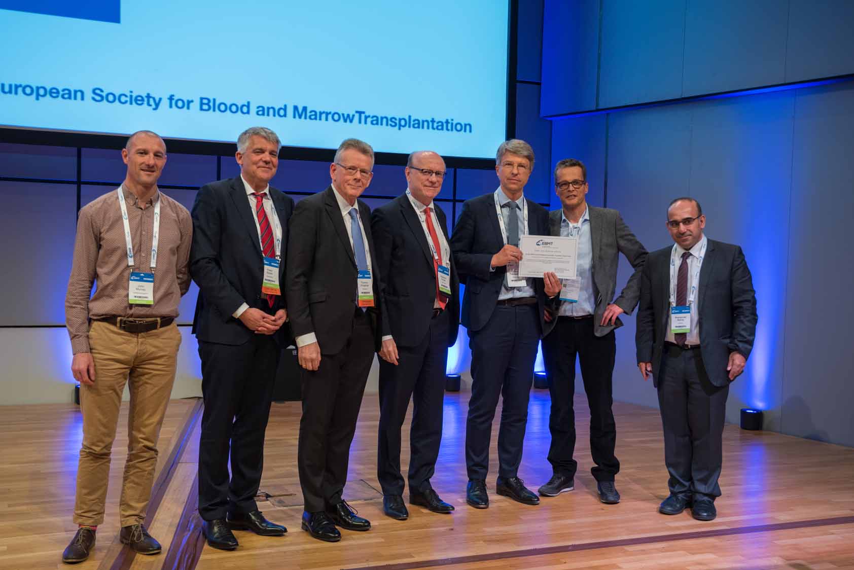 EBMT 2019 VAN BEKKUM AWARD