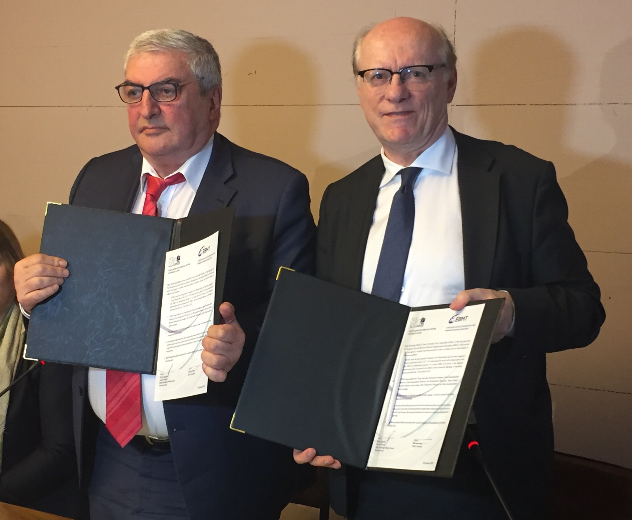 High Technology Medical Centre And EBMT Agreement