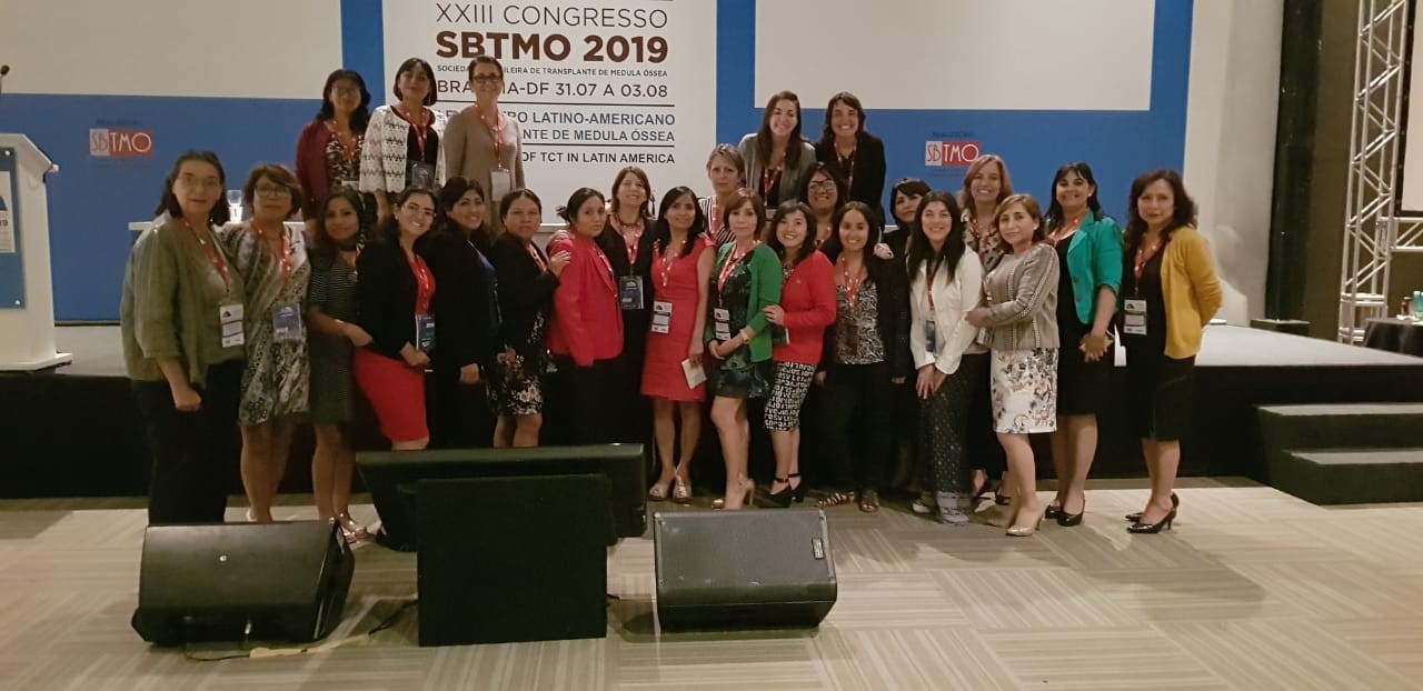 SBTMO 2019 Representatives of the different countries of the LABMT Nurses Group