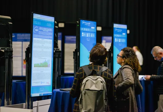 Poster area