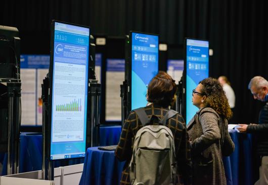 Poster area