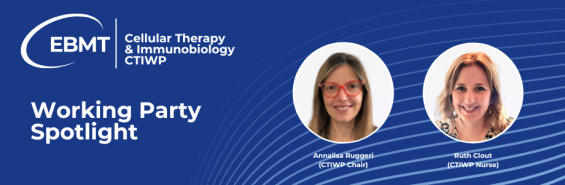 Annalisa Rugger (CTIWP Chair) and Ruth Clout (CTIWP Nurse)