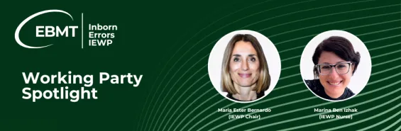 Maria Ester Bernardo (IEWP Chair) and Marina Ben Izhak (IEWP Nurse)