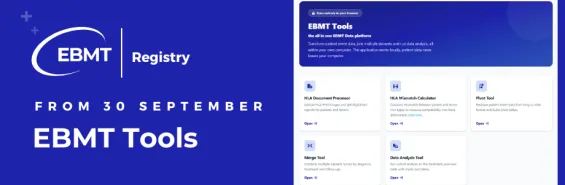 EBMT Tools Banner