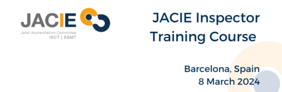 JACIE Inspector Training Course 2024
