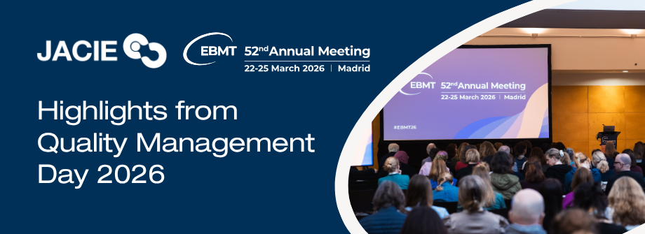JACIE Highlights at EBMT 2026 banner