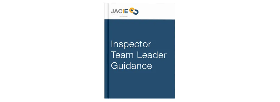 Inspector Team Leader Guidance