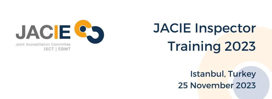 JACIE Inspector Training Course Istanbul