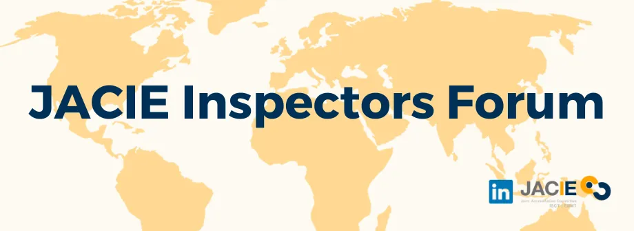 New forum for JACIE Inspectors