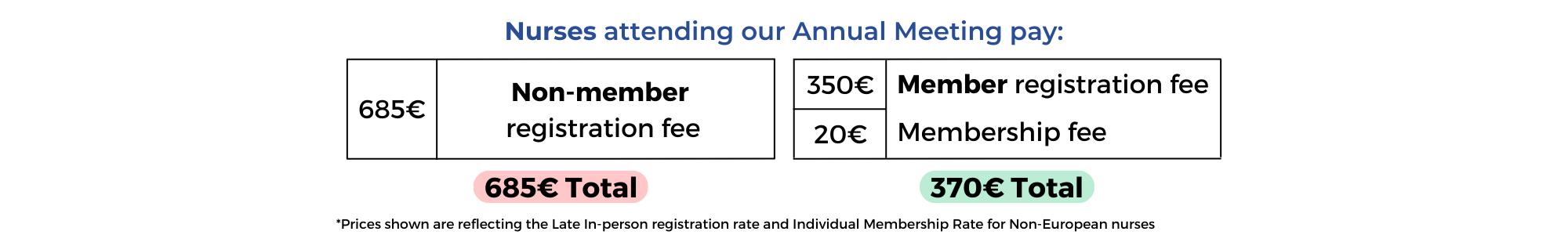 Nurses individual rates Non-European
